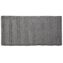 Chenille Soft Loop Oversize Bath Rug Solid and Stripe Pattern