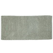 Oversized handmade cotton Micro Chenille loop bath rug -22-inch X 60-inch, 65% polyester and 35% cotton super absorbent bath rug