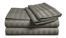 500 Thread Count Egyptian Cotton Damask Stripe Sheet Set