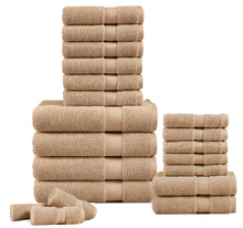 Super Soft and Absorbent 100% Cotton 20 Piece Towel Set
