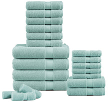 Super Soft and Absorbent 100% Cotton 20 Piece Towel Set