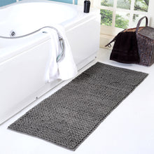 Braided Chenille Oversized Bath Rug