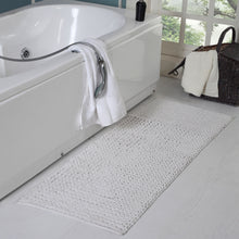 Braided Chenille Oversized Bath Rug