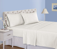 ISABELLA CROMWELL 500 Thread Count Pima Cotton Solid& Stripe Sheet Set