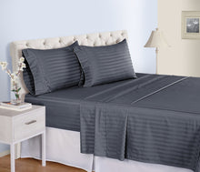 ISABELLA CROMWELL 500 Thread Count Pima Cotton Solid& Stripe Sheet Set