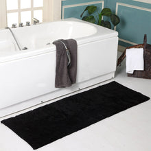 Ultra-Luxurious 100% cotton, eco-friendly, bathroom rugs non slip backed with slip-resistant latex