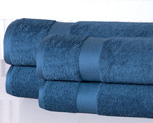 Oversized Luxurious Cotton 550 GSM Bath Sheets (Set of 4)