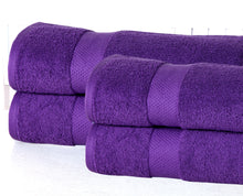 Oversized Luxurious Cotton 550 GSM Bath Sheets (Set of 4)