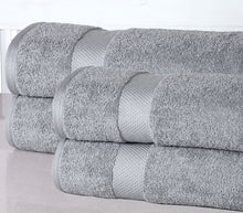 Oversized Luxurious Cotton 550 GSM Bath Sheets (Set of 4)