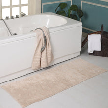 Ultra-Luxurious 100% cotton, eco-friendly, bathroom rugs non slip backed with slip-resistant latex