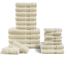 Super Soft and Absorbent 100% Cotton 20 Piece Towel Set