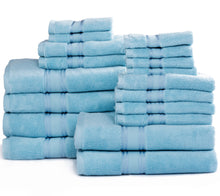 Quick Dry Elegance Spa Cotton Ribbed 6-piece Towel Set