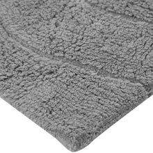 Ultra-Luxurious 100% cotton, eco-friendly, bathroom rugs non slip backed with slip-resistant latex