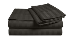 500 Thread Count Egyptian Cotton Damask Stripe Sheet Set