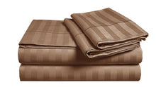 500 Thread Count Egyptian Cotton Damask Stripe Sheet Set
