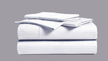 500 Thread Count Luxury Combed Cotton Stripe Sheet Set