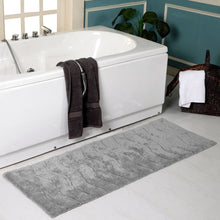 Ultra-Luxurious 100% cotton, eco-friendly, bathroom rugs non slip backed with slip-resistant latex