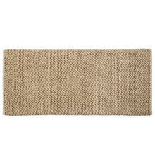 Oversized handmade cotton Micro Chenille loop bath rug -22-inch X 60-inch, 65% polyester and 35% cotton super absorbent bath rug