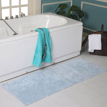 Ultra-Luxurious 100% cotton, eco-friendly, bathroom rugs non slip backed with slip-resistant latex