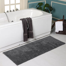 Ultra-Luxurious 100% cotton, eco-friendly, bathroom rugs non slip backed with slip-resistant latex