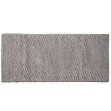 Oversized handmade cotton Micro Chenille loop bath rug -22-inch X 60-inch, 65% polyester and 35% cotton super absorbent bath rug