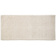 Oversized handmade cotton Micro Chenille loop bath rug -22-inch X 60-inch, 65% polyester and 35% cotton super absorbent bath rug