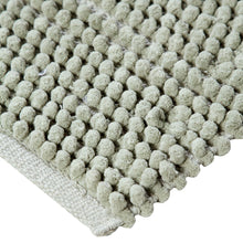 Oversized handmade cotton Micro Chenille loop bath rug -22-inch X 60-inch, 65% polyester and 35% cotton super absorbent bath rug