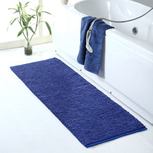 Oversized handmade cotton Micro Chenille loop bath rug -22-inch X 60-inch, 65% polyester and 35% cotton super absorbent bath rug