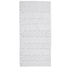 Soft Cotton Anti-Skid Cable Weave Oversized 22”x60