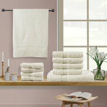 10 Piece Bath Towels -Highly Absorbent Bathroom Towel Set, 2 Bath Towels, 4 Hand Towels, and 4 Wash Cloths
