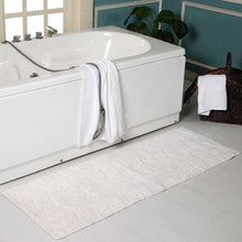 Ultra-Luxurious 100% cotton, eco-friendly, bathroom rugs non slip backed with slip-resistant latex
