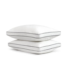 Pillows Set Of 2, Breathable Cotton Cooling Pillows, Bed Pillows, Down Alternative Microfiber Filled - Hotel Pillow, Side Sleeper Pillow,